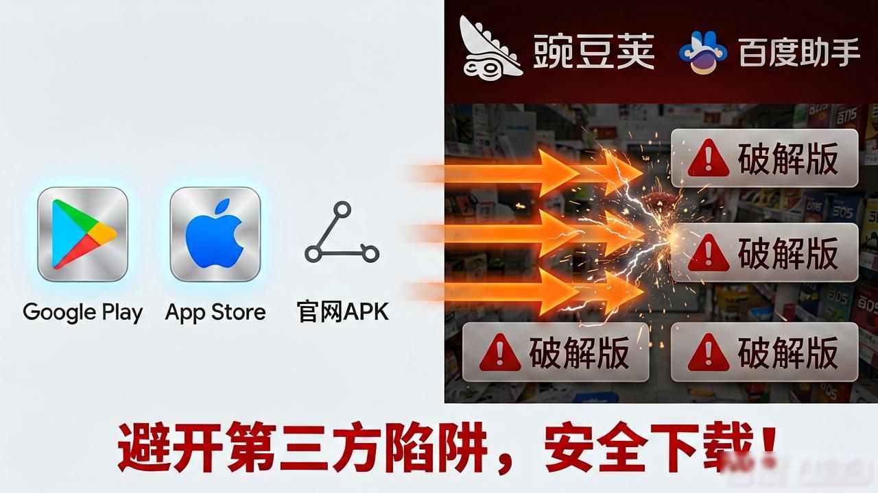 Trust Wallet下载,避开这3个安全陷阱