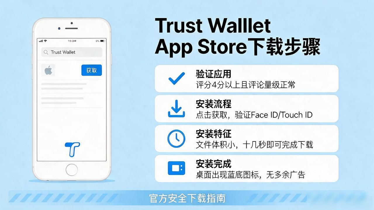 Trust Wallet怎么下载？App Store搜索安装一步步讲清