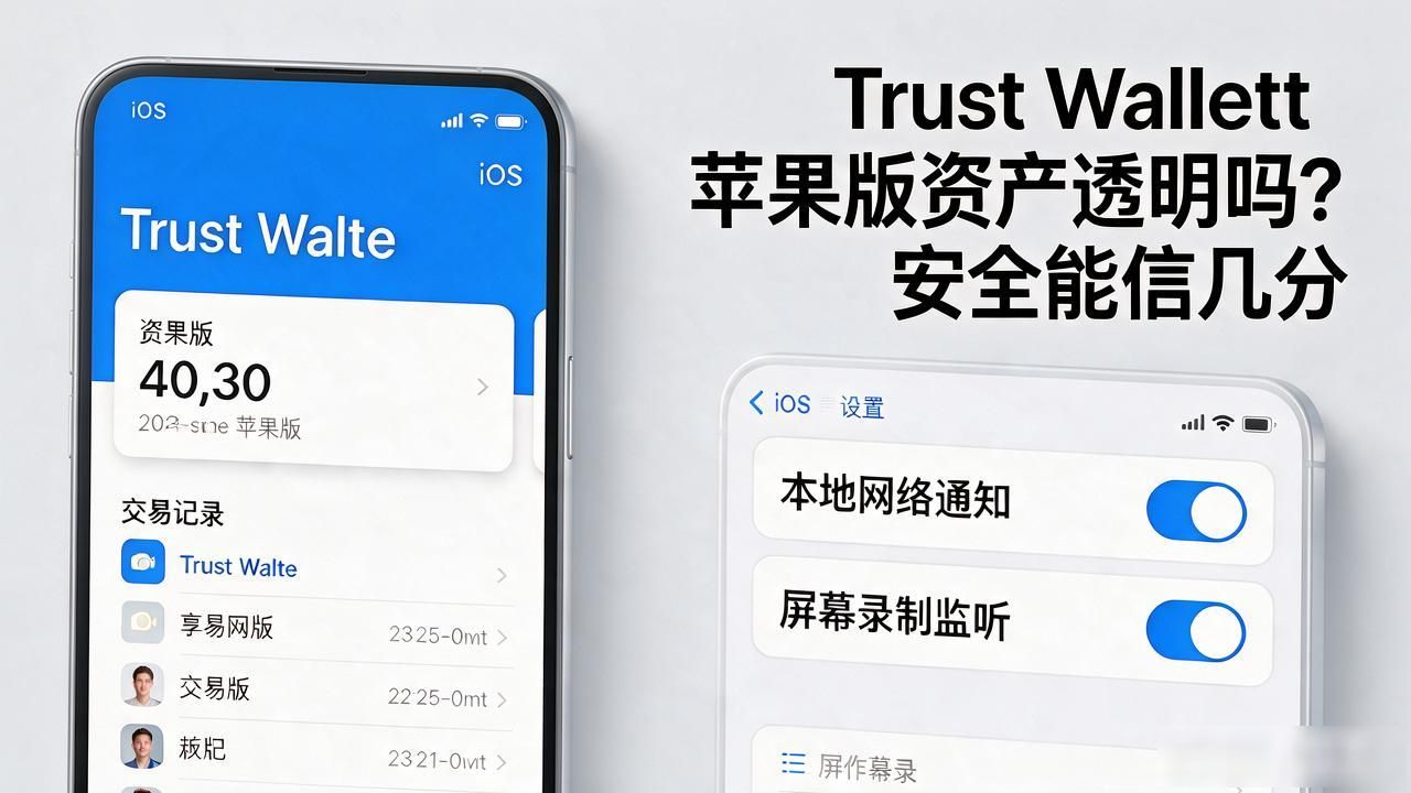 Trust Wallet苹果版资产透明吗？安全能信几分