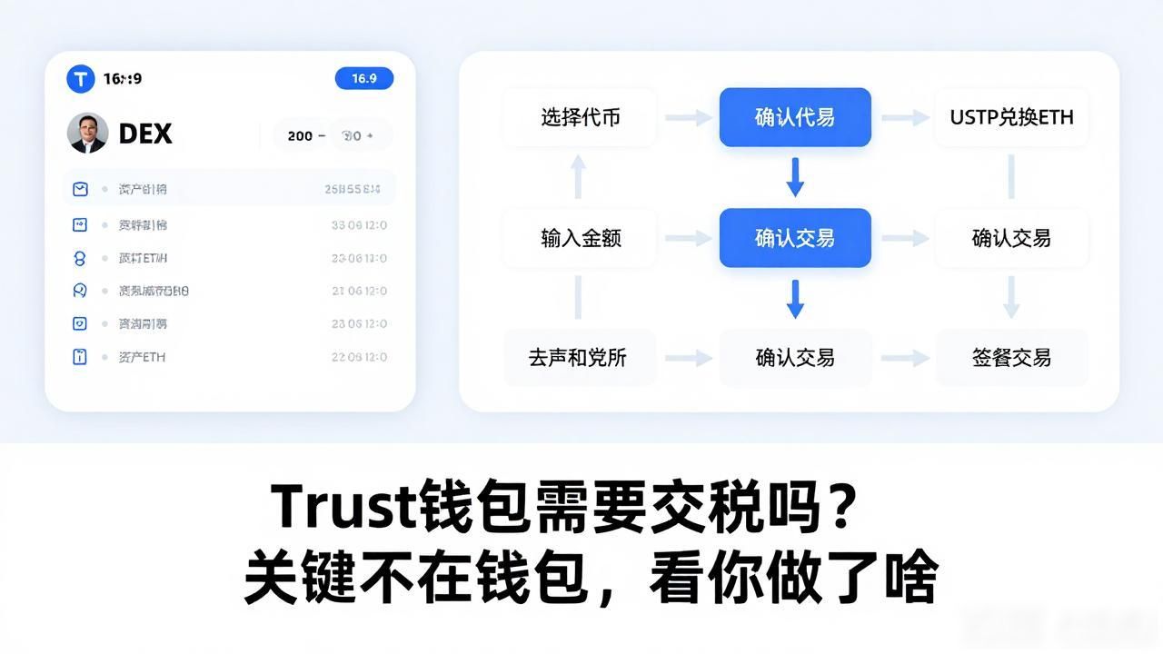 Trust钱包需要交税吗?关键不在钱包,看你做了啥