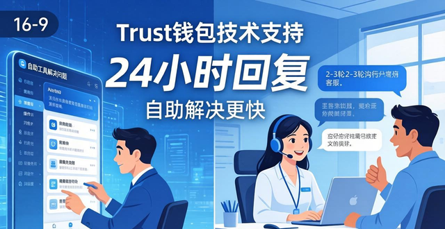 Trust钱包技术支持实测:自助解决更快,工单需耐心