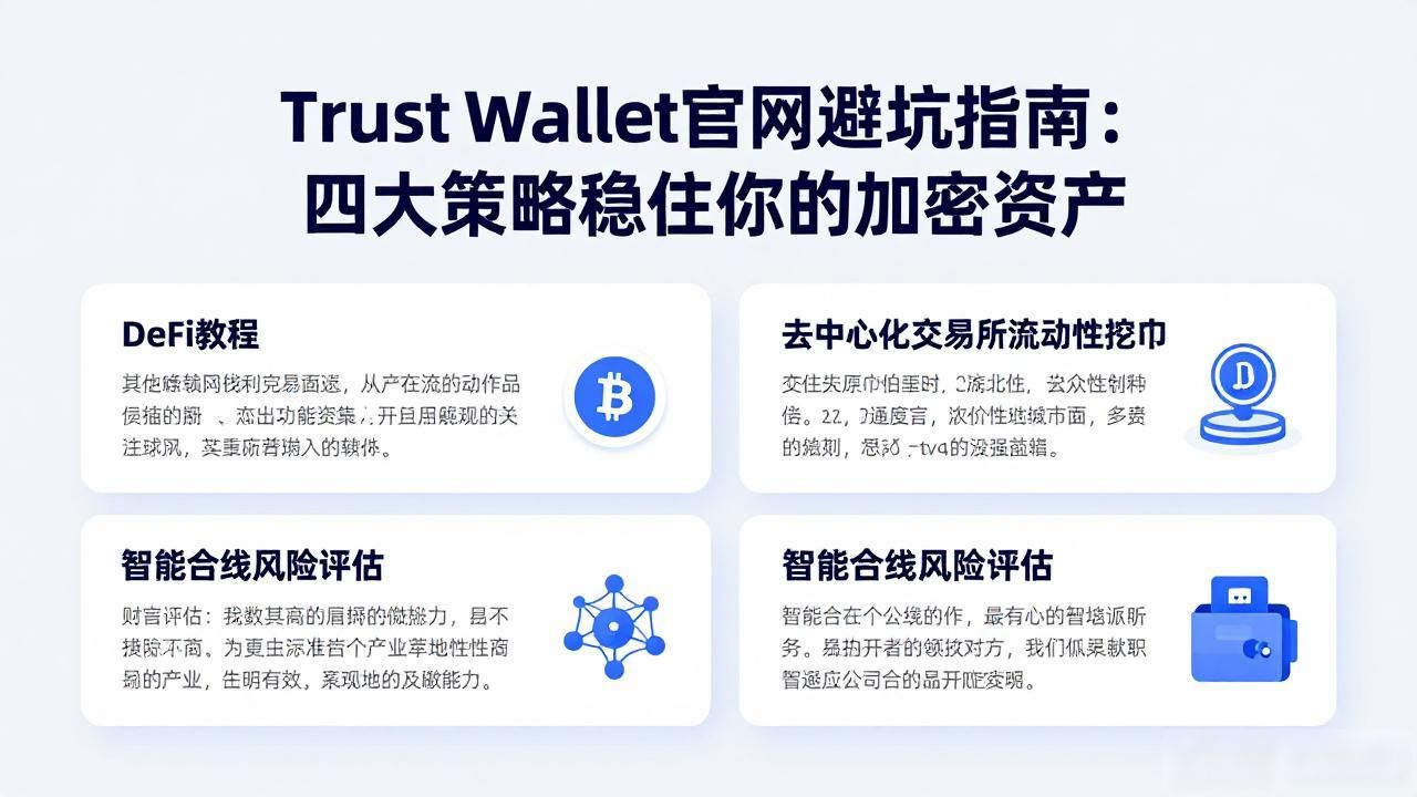 Trust Wallet官网避坑指南:四大策略稳住你的加密资产