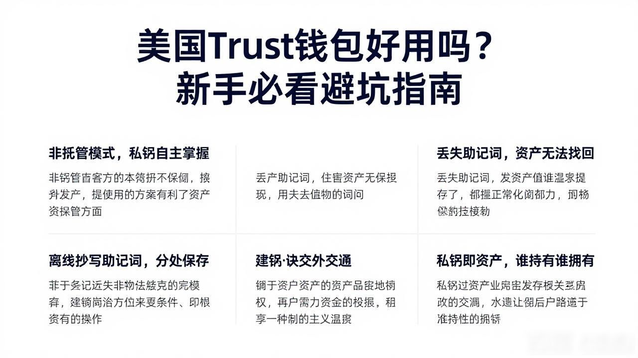 美国Trust钱包好用吗?新手必看避坑指南