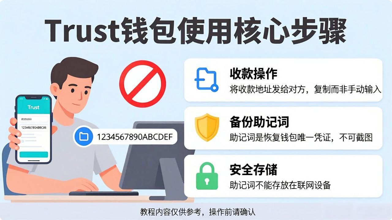 Trust钱包怎么用？注册后资金转移详细教程
