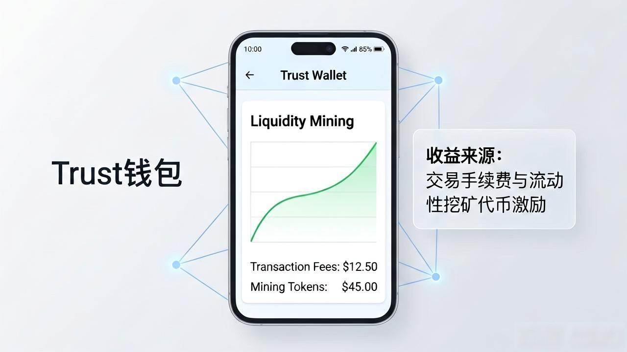 Trust钱包怎么参与流动性挖矿：收益与风险全解析