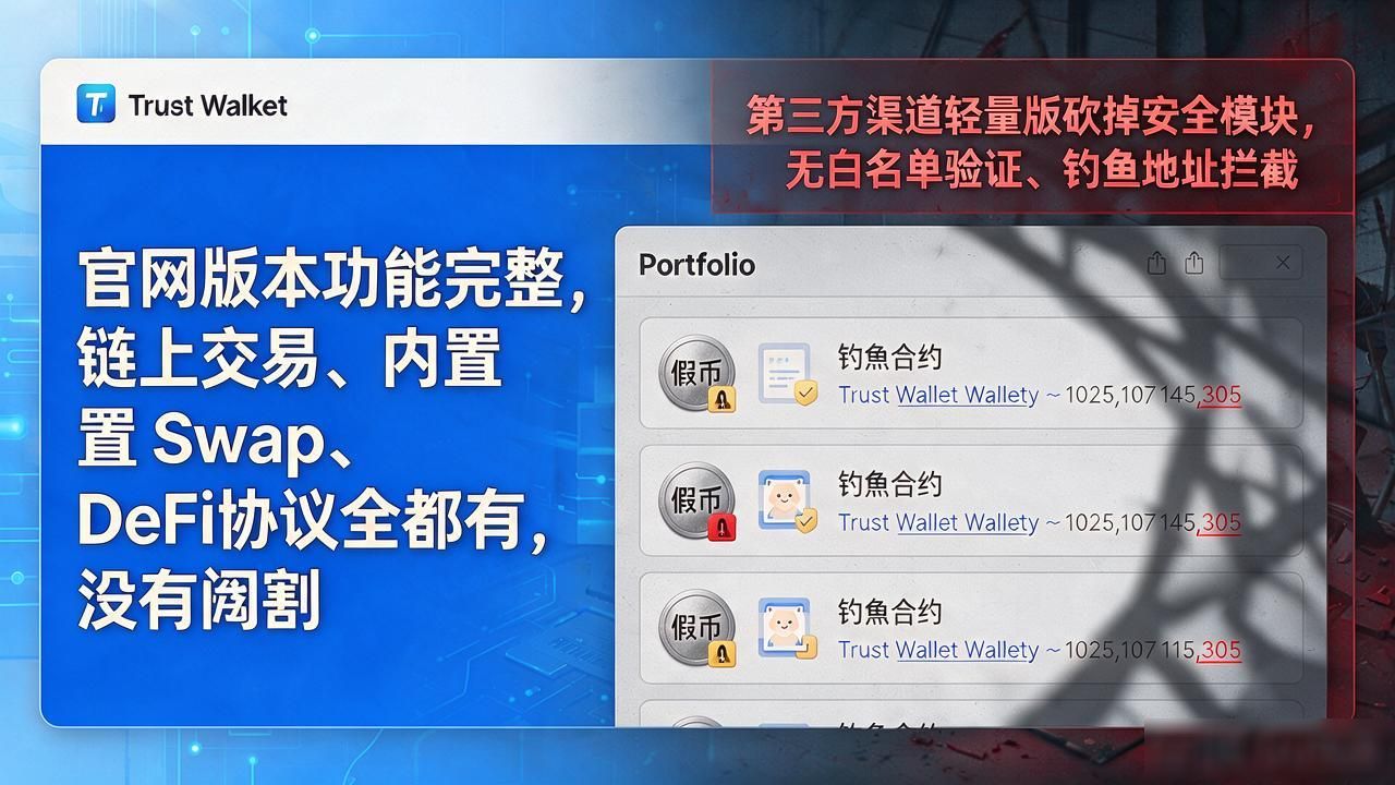 Trust Wallet官网下载靠谱吗?为什么千万别从第三方装