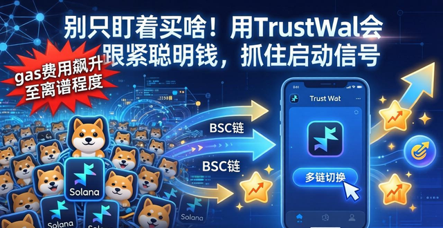 别只盯着买啥!用Trust Wallet跟紧聪明钱,抓住启动信号