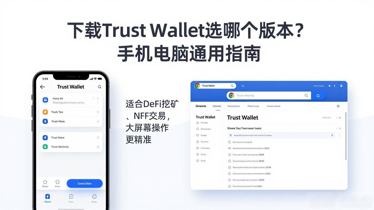 下载Trust Wallet选哪个版本?手机电脑通用指南