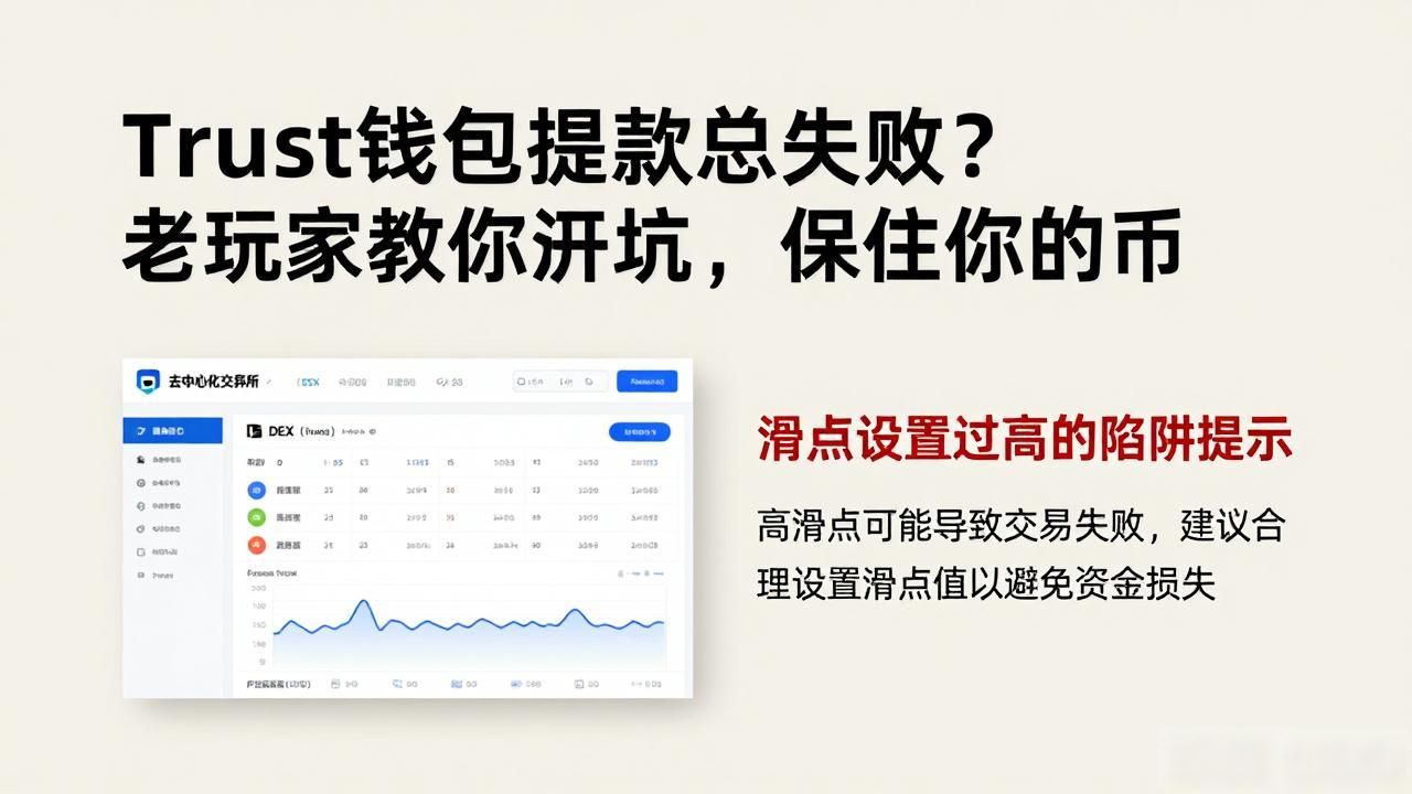 Trust钱包提款总失败?老玩家教你避开坑,保住你的币