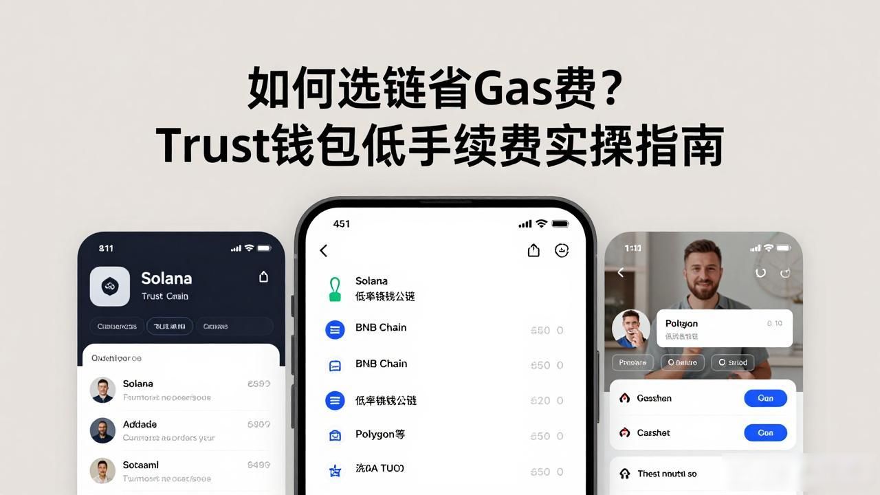 如何选链省Gas费?Trust钱包低手续费实操指南