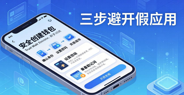 Trust Wallet download processes： A user-first approach Trust Wallet下载教程：三步避开假应用，安全创建钱包