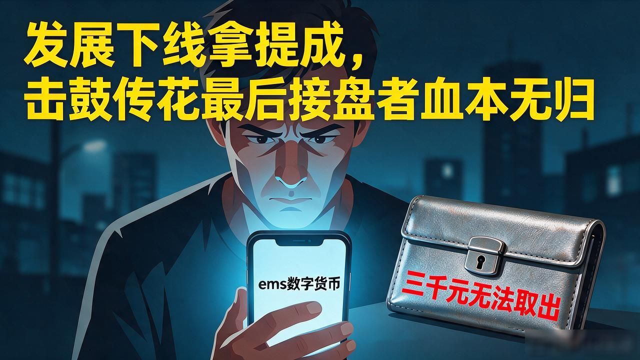 ems数字货币靠谱吗赚钱吗？朋友让我投了三千块后的真话