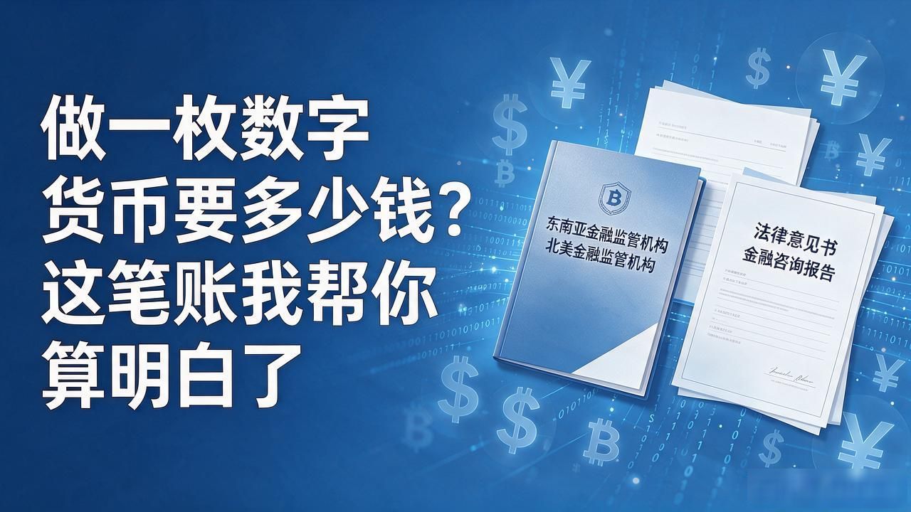 做一枚数字货币要多少钱？这笔账我帮你算明白了
