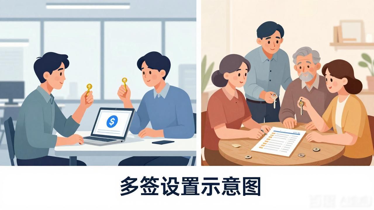 Trust钱包多签怎么设置?真实案例教你防丢币
