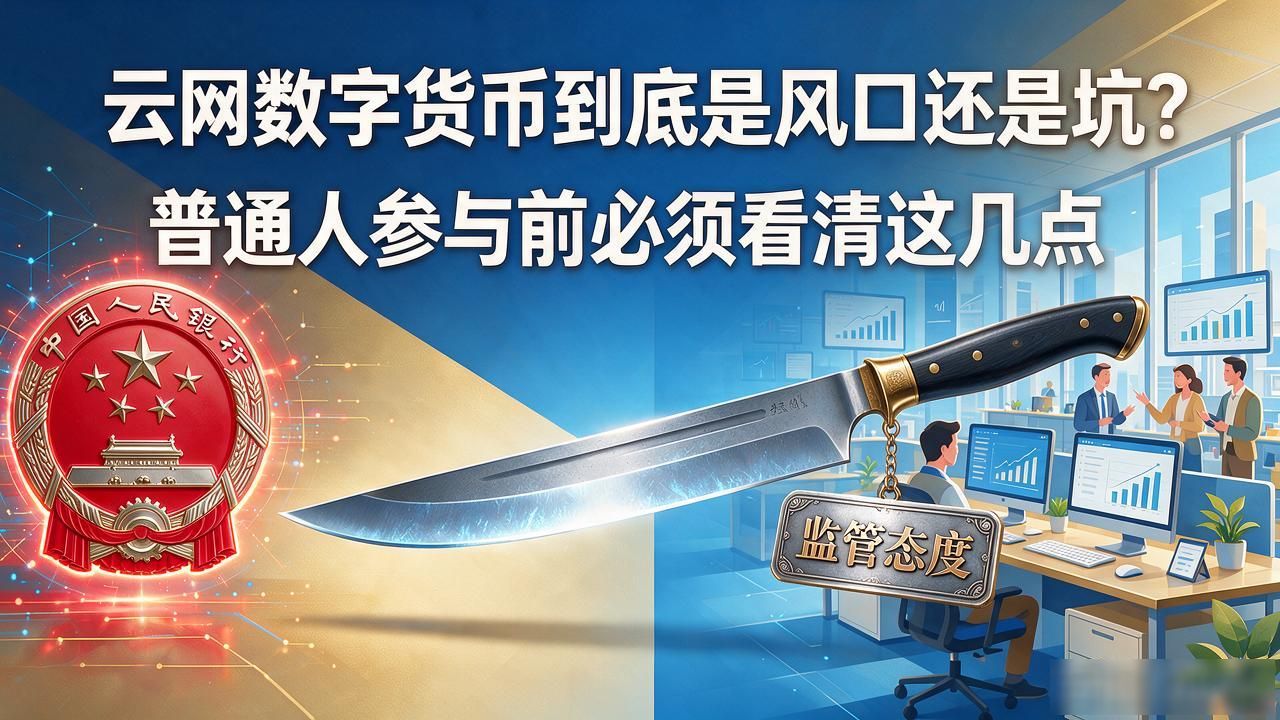 云网数字货币到底是风口还是坑?普通人参与前必须看清这几点