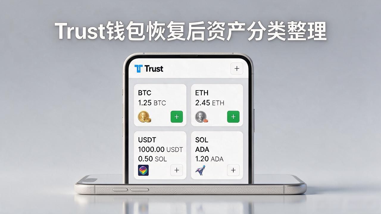 Trust钱包恢复后怎么管资产?操作指南