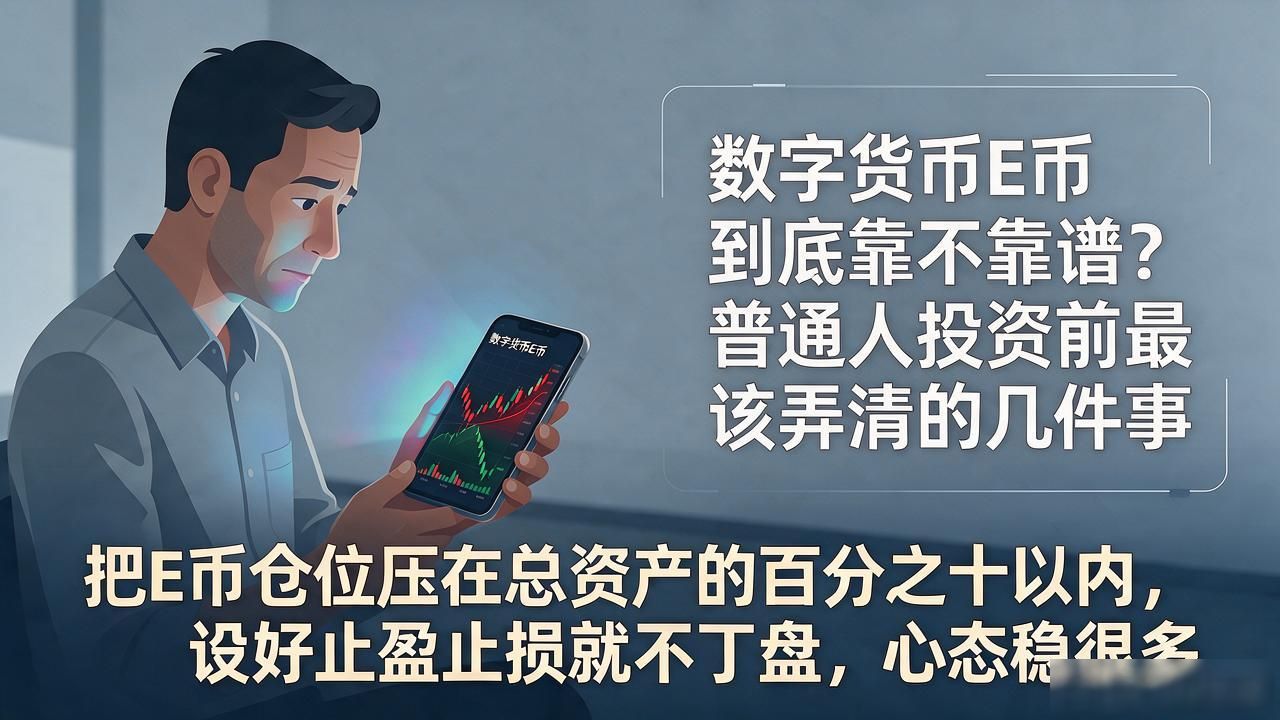 数字货币E币到底靠不靠谱?普通人投资前最该弄清的几件事