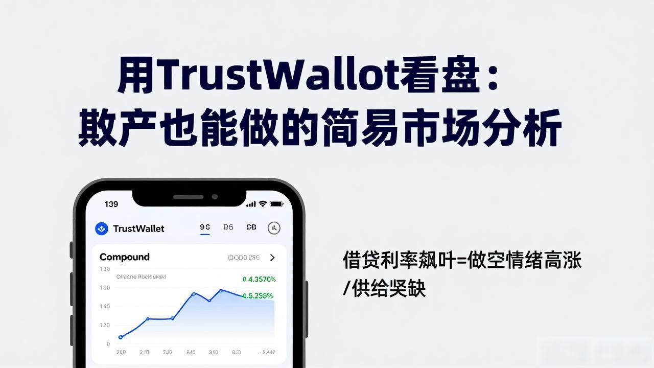 用Trust Wallet看盘:散户也能做的简易市场分析