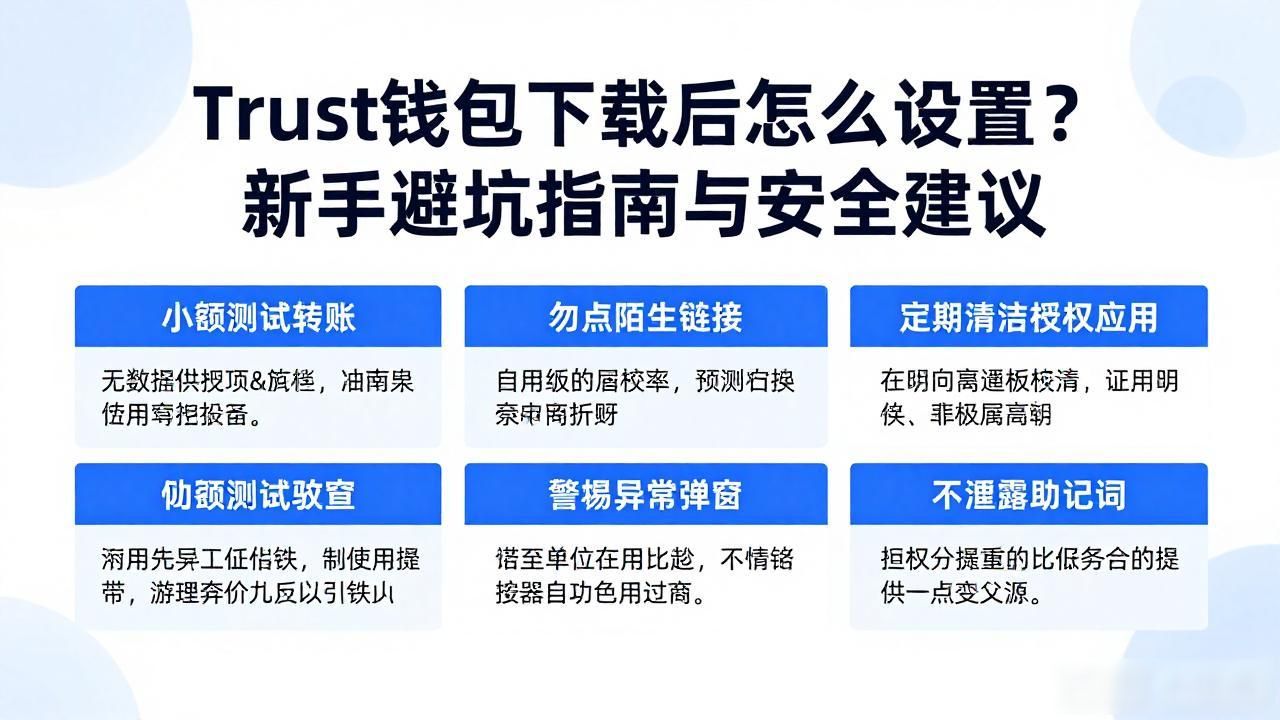 Trust钱包下载后怎么设置?新手避坑指南与安全建议