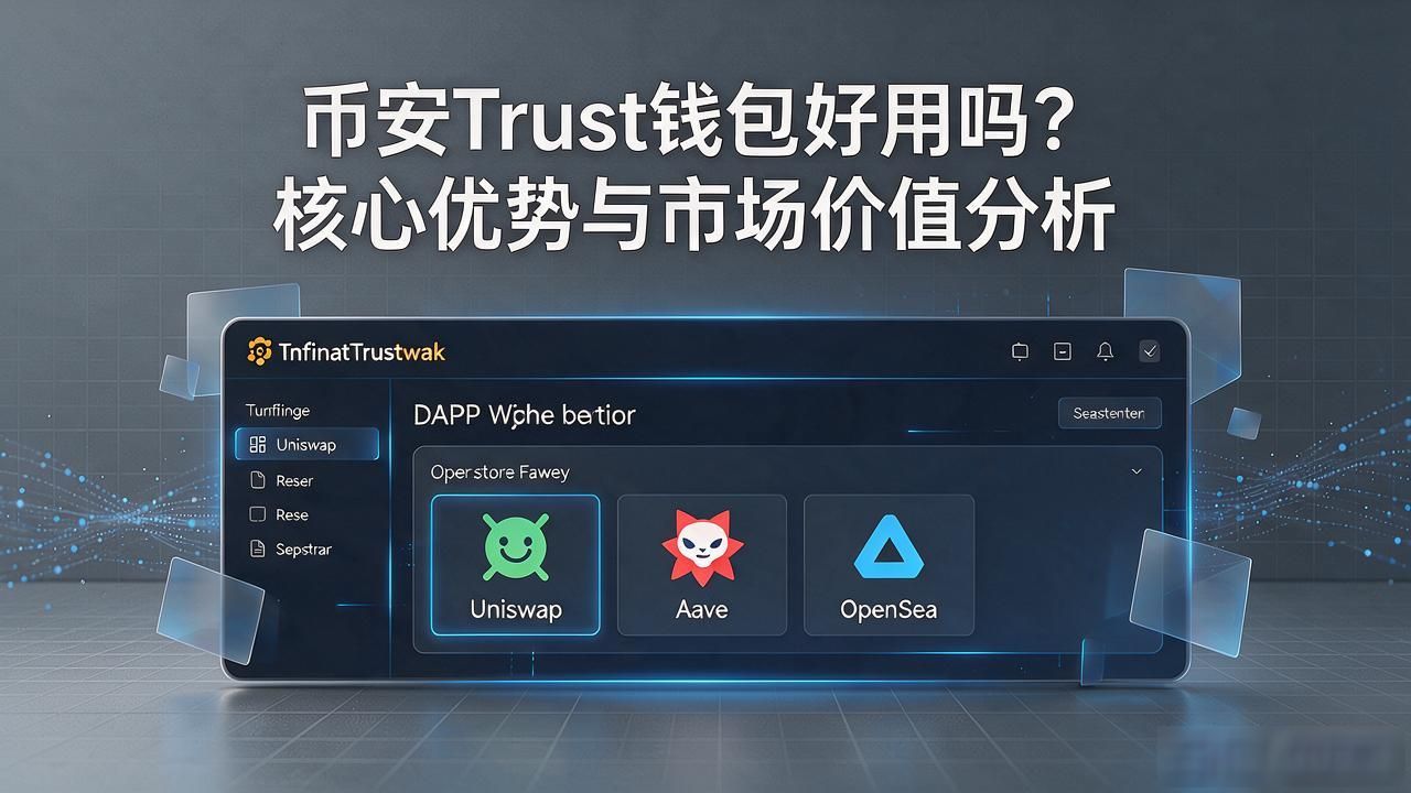 币安Trust钱包好用吗?核心优势与市场价值分析