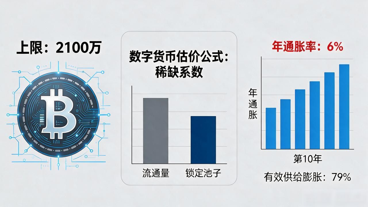 数字货币估价公式别死背，把这四个变量算明白就够用了