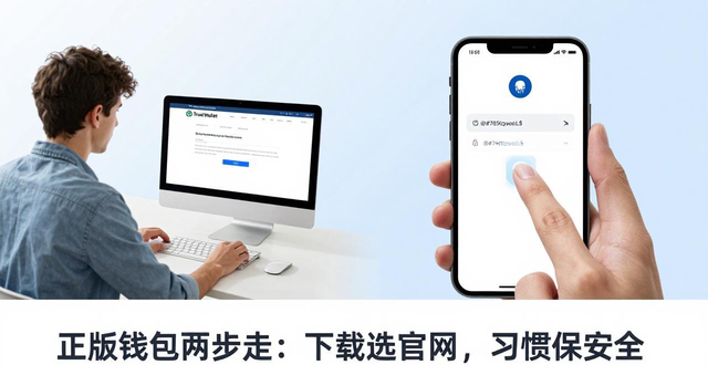 正版钱包两步走：下载选官网，习惯保安全