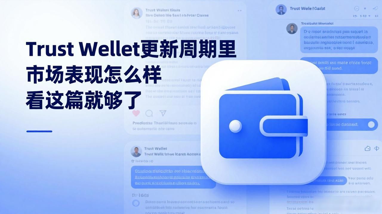 Trust Wallet更新周期里市场表现怎么样 看这篇就够了