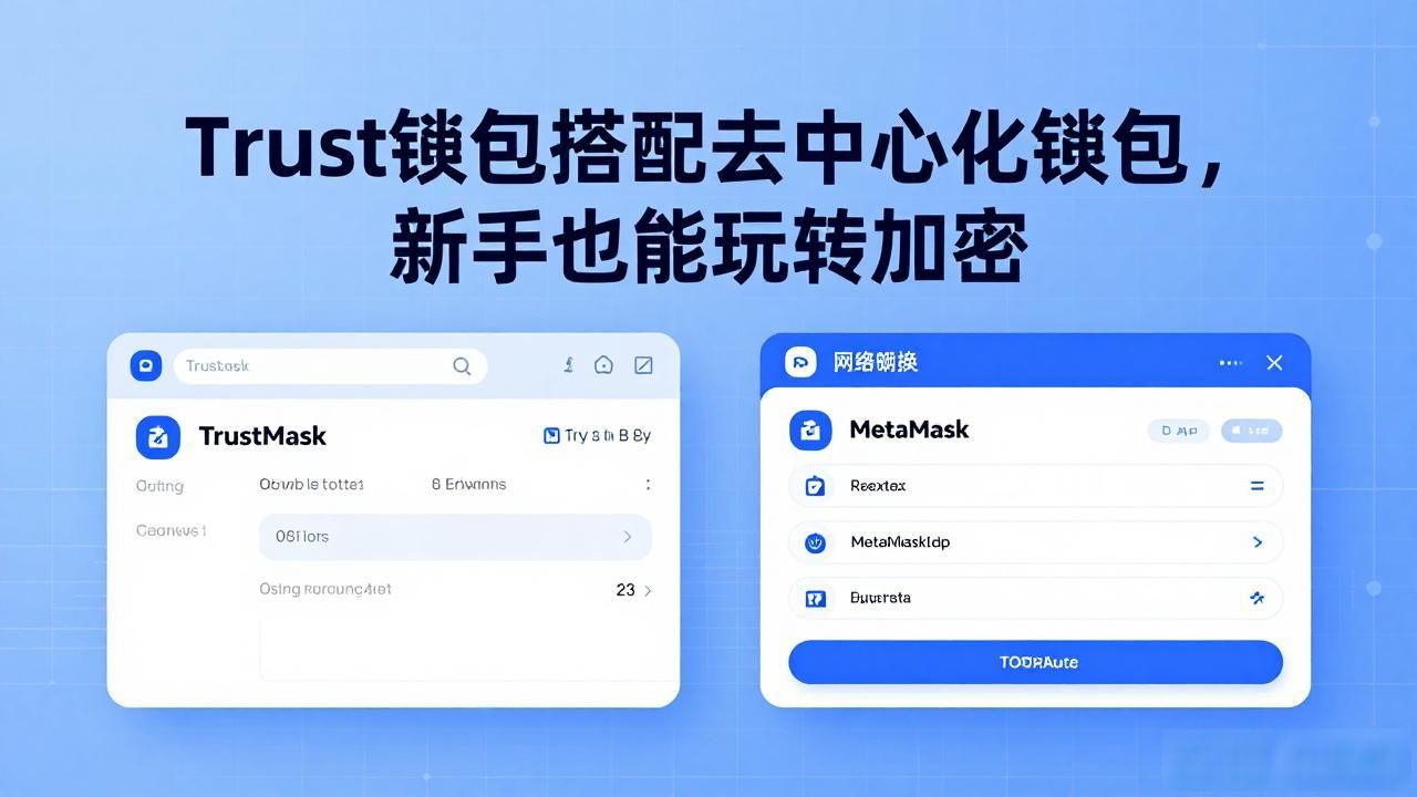 Trust钱包搭配去中心化钱包,新手也能玩转加密