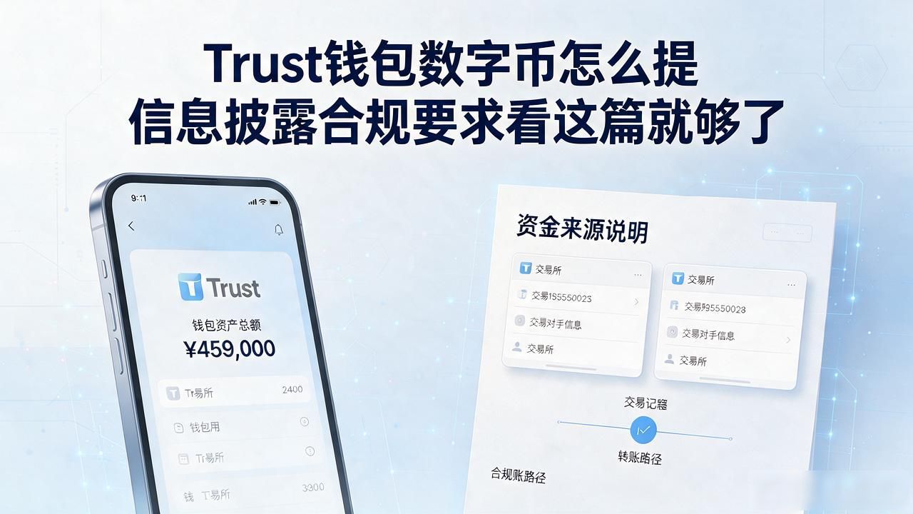Trust钱包数字币怎么提 信息披露合规要求看这篇就够了