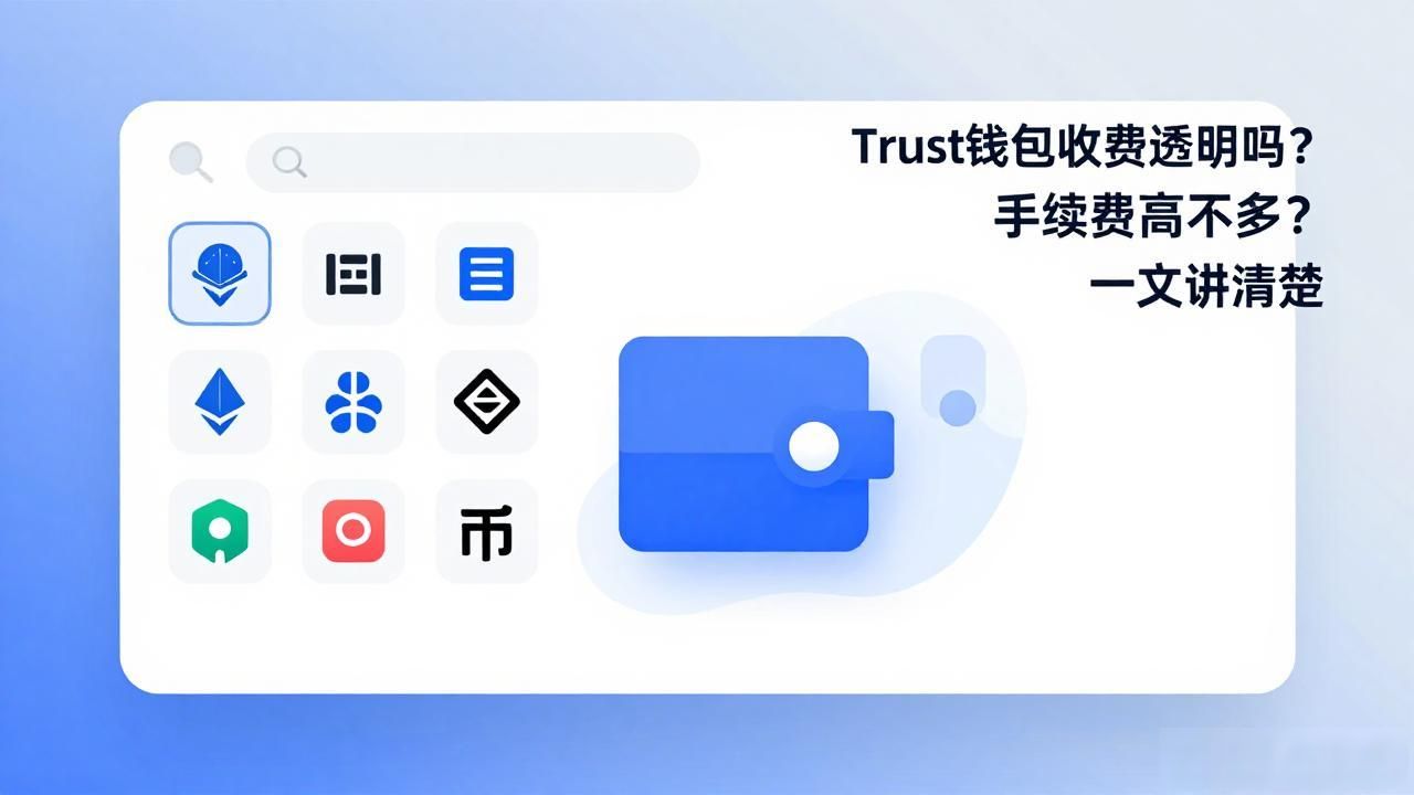 Trust钱包收费透明吗？手手续费高不高？一文讲清楚