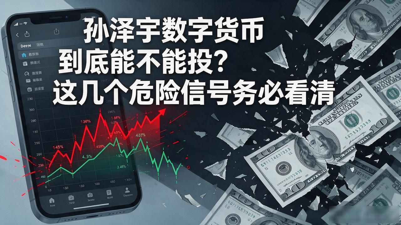 孙泽宇数字货币到底能不能投?这几个危险信号务必看清
