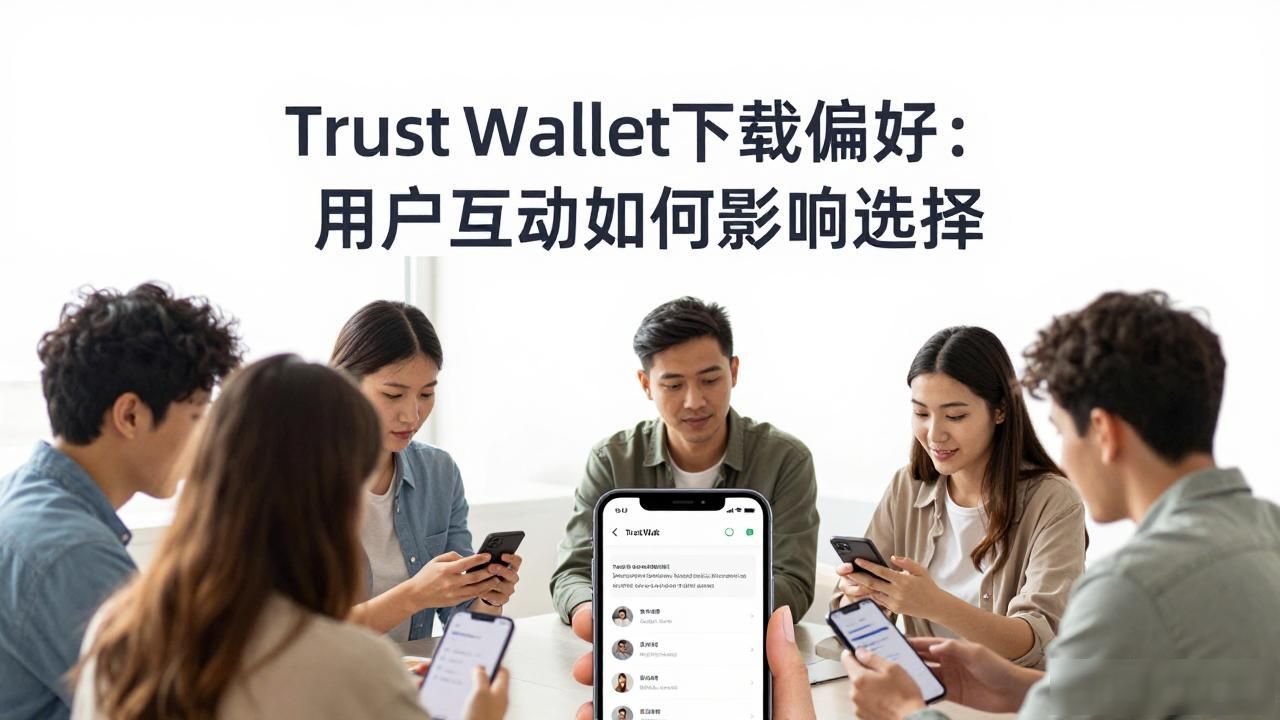 User engagement driving preference in Trust Wallet downloading Trust Wallet下载偏好:用户互动如何影响选择